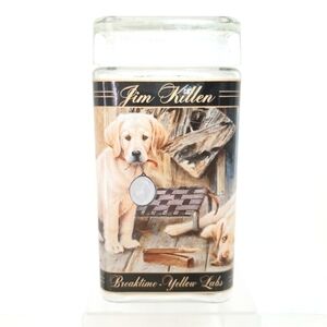 Jim Killen Breaktime Yellow Labs Glass Jar